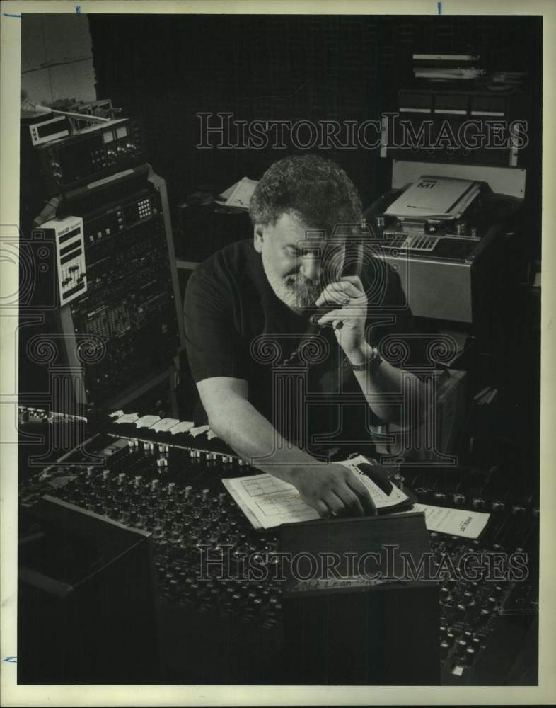 Manny Guerra, record producer. - Historic Images