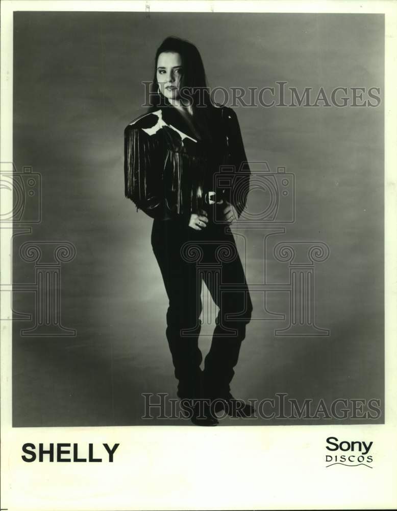 1996 Press Photo Entertainer Shelly Lares, Singer - sap06492- Historic Images