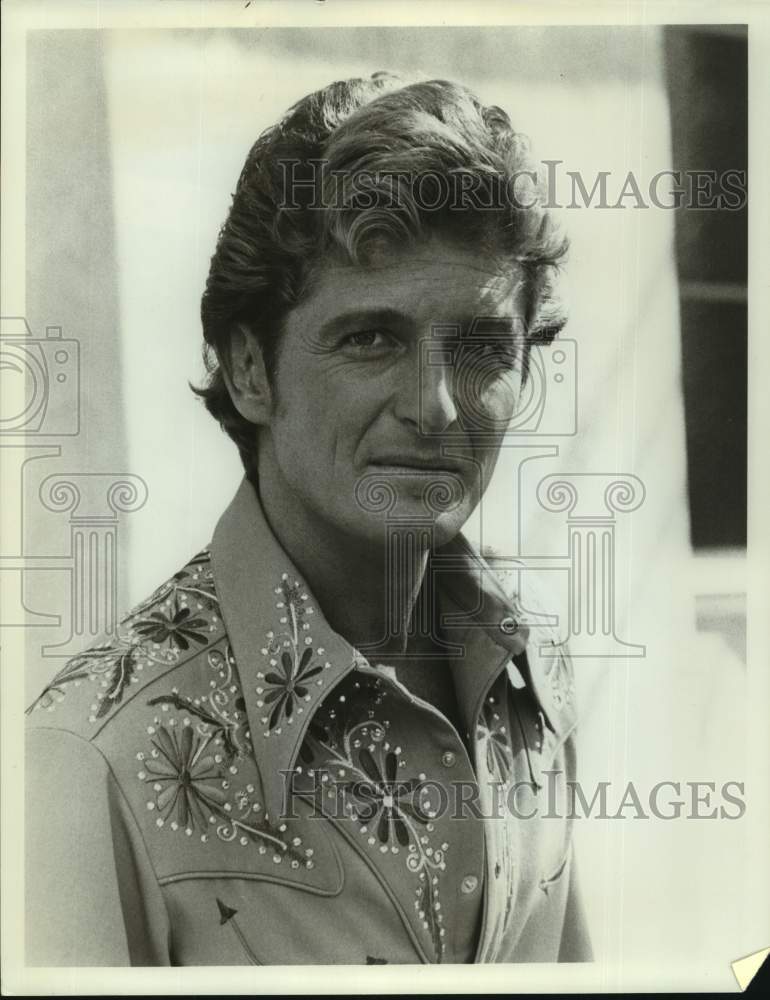 Actor Marjoe in Closeup Portrait wearing western shirt - Historic Images