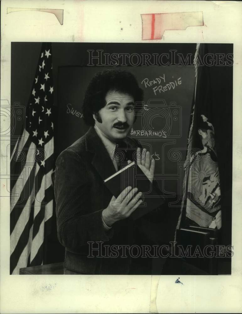 Press Photo Actor Gabriel Kaplan on Welcome Back, Kotter on Television - Historic Images