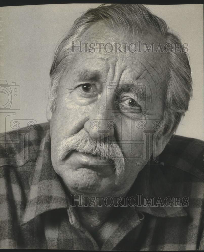 Press Photo Frank Ferguson, Actor on Peyton Place in closeup portrait - Historic Images