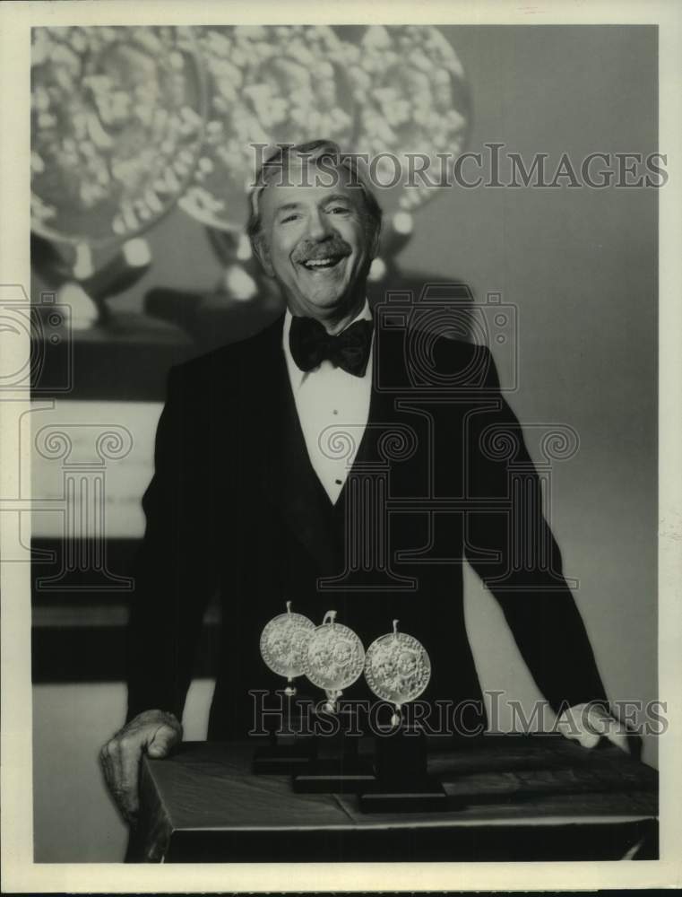 1977 Press Photo Actor Jack Albertson during the Annual Tony Awards on ABC-TV- Historic Images