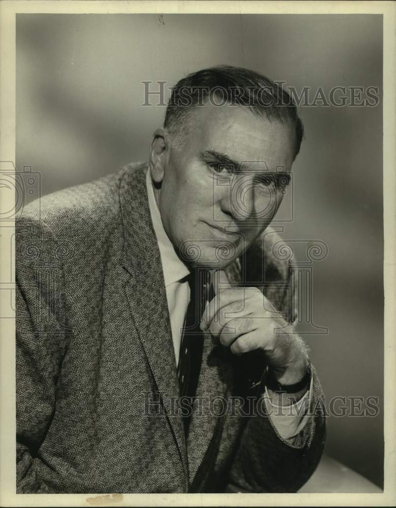 1959 Press Photo Actor William Benedix in closeup portrait - Historic Images