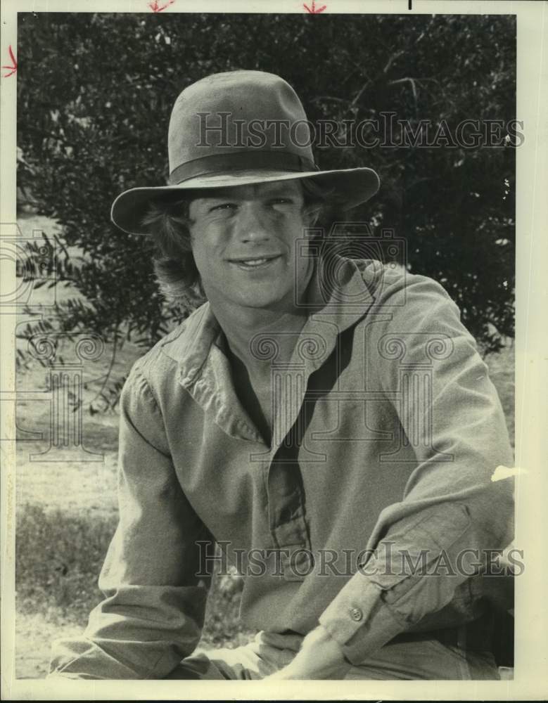 1979 Press Photo Actor Dean Butler in &quot;Little House on the Prairie&quot; on NBC TV- Historic Images