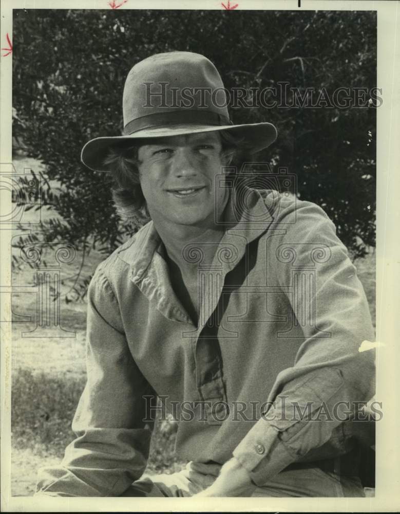 1979 Press Photo Actor Dean Butler in "Little House on the Prairie" on NBC TV- Historic Images