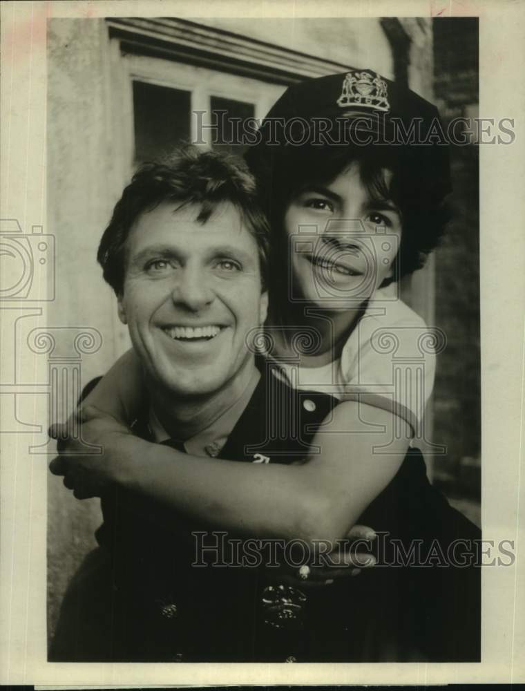 1980 Press Photo Actor Phillip R. Allen and Panchito Gomez in "Gaucho" on ABC TV- Historic Images