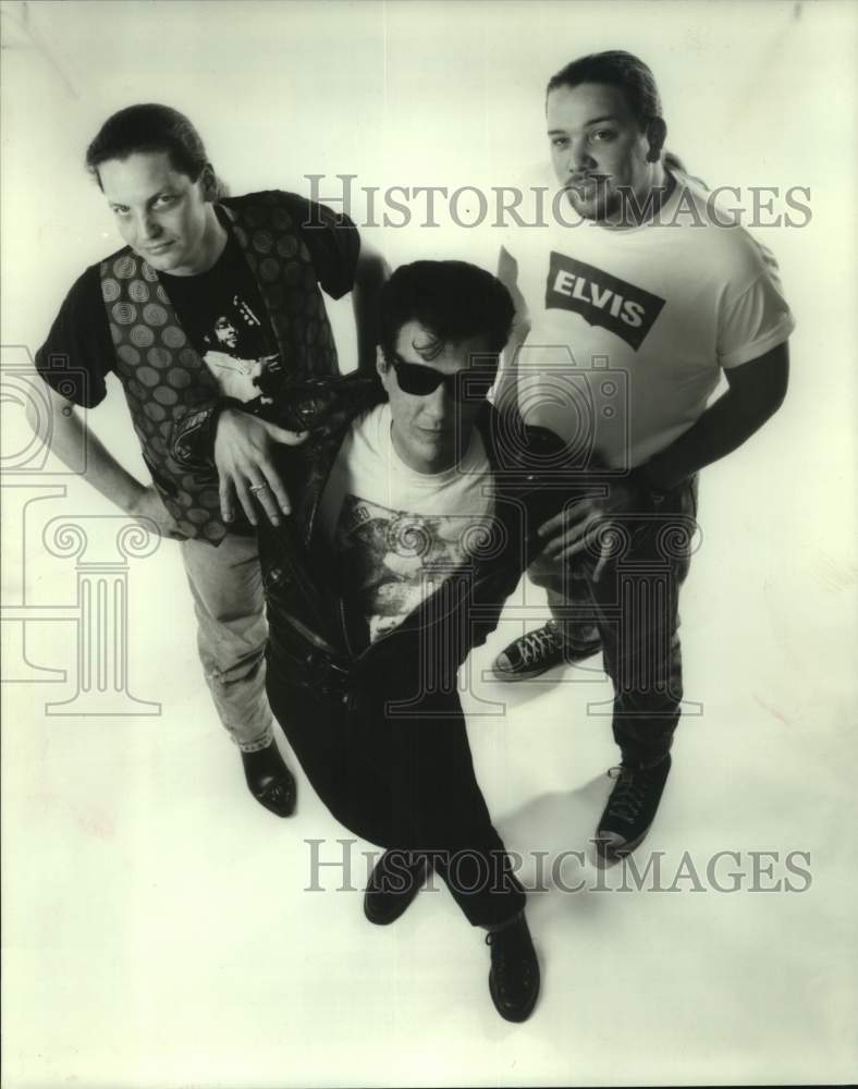 1995 Press Photo Three Members of the rock band Hershel Berry - sap10364- Historic Images