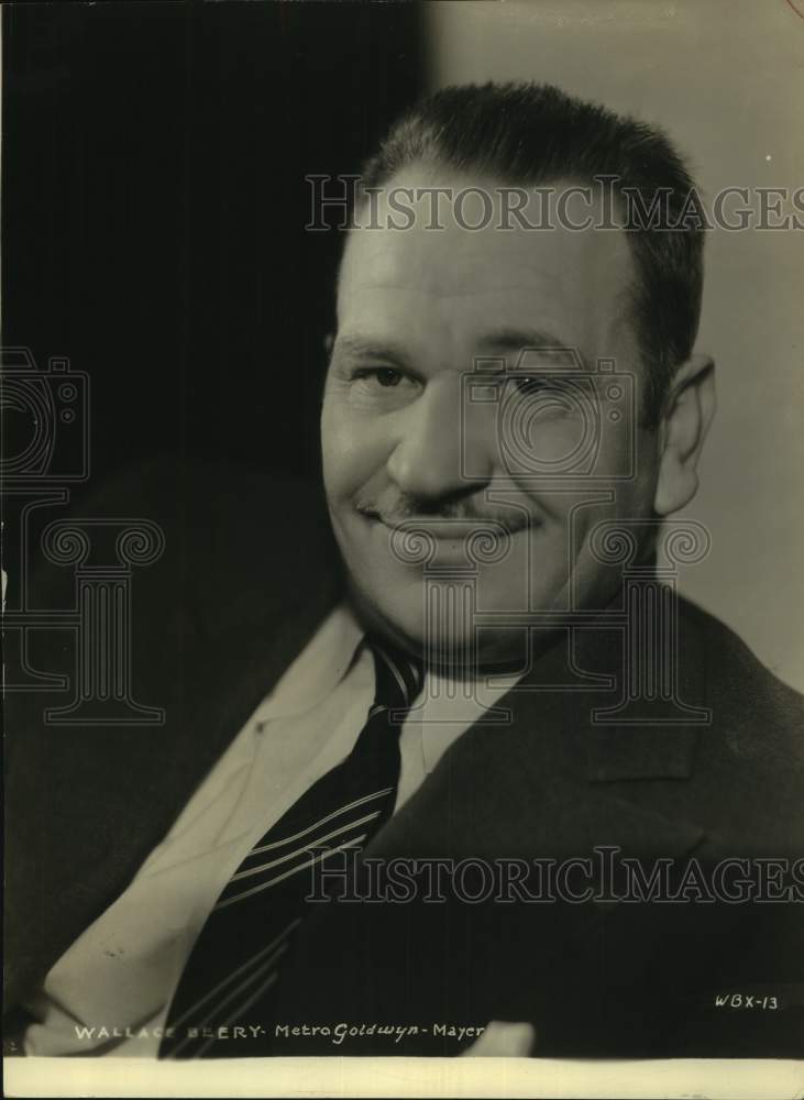 Press Photo Wallace Beery in &quot;Flesh&quot; movie on Texas Now in Portrait - Historic Images