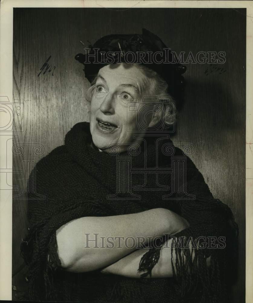 1979 Press Photo Actress Gracie Fields in closeup portrait - sap10724- Historic Images