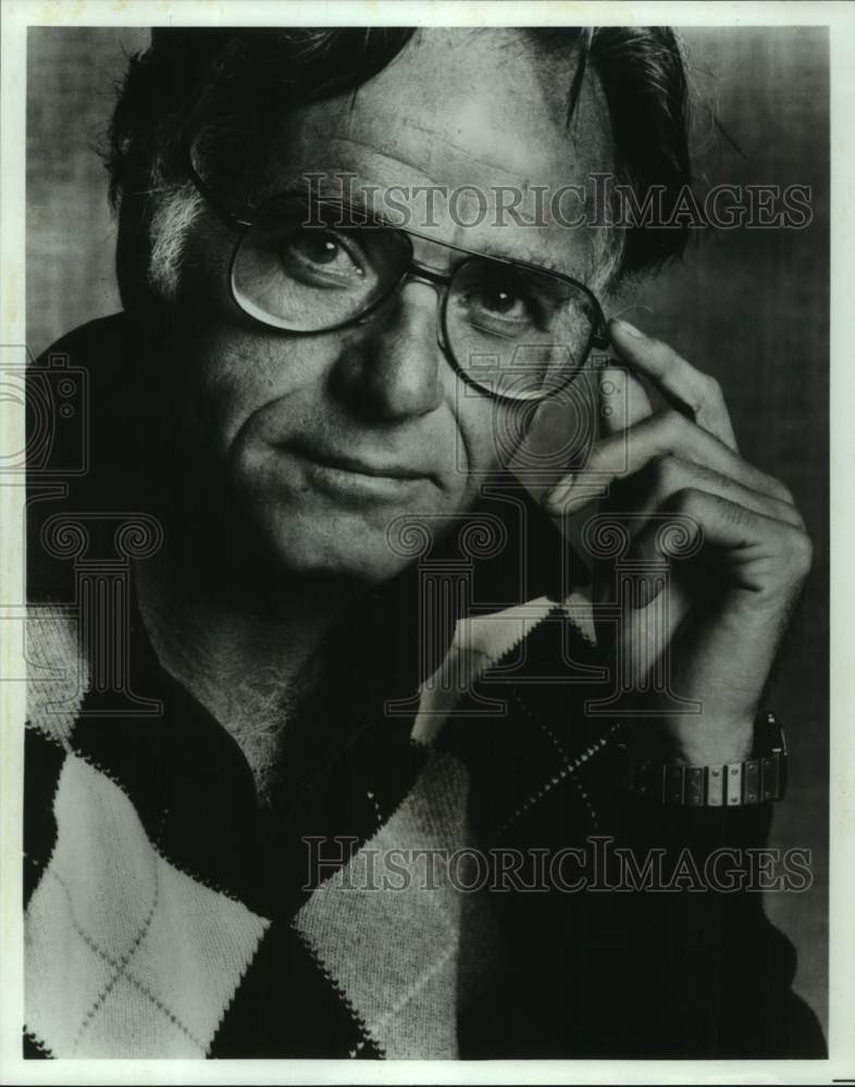 1986 Press Photo American Agent Freddie Fields, closeup portrait, Entertainment- Historic Images