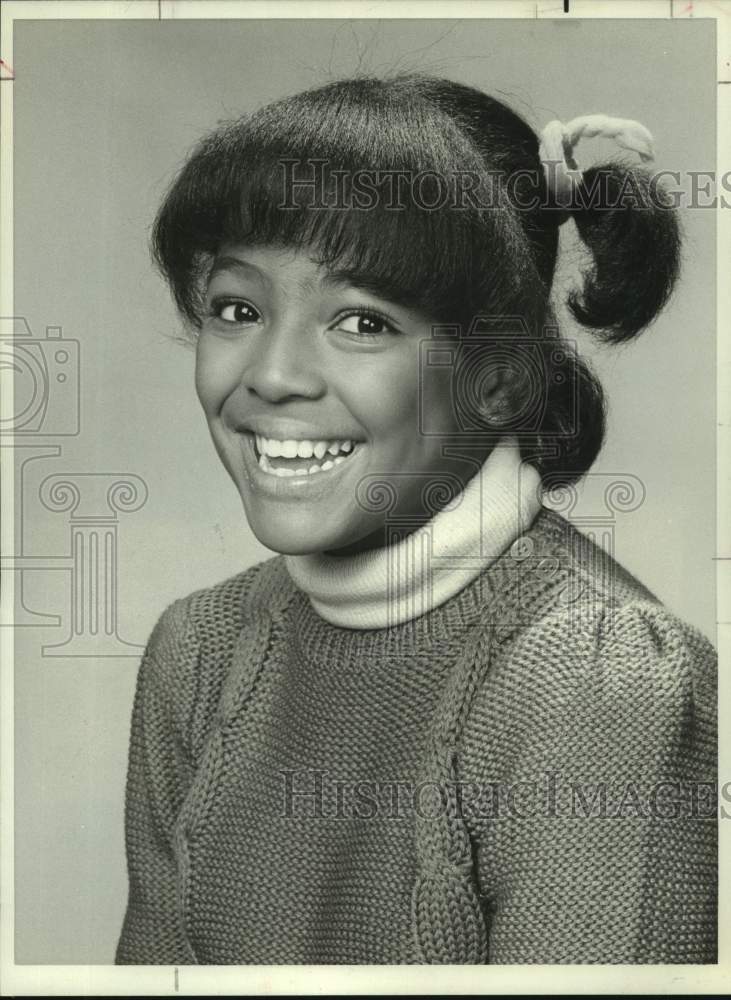 1982 Press Photo Actress Kim Fields as Tootie on "The Facts of Life" on NBC-TV- Historic Images