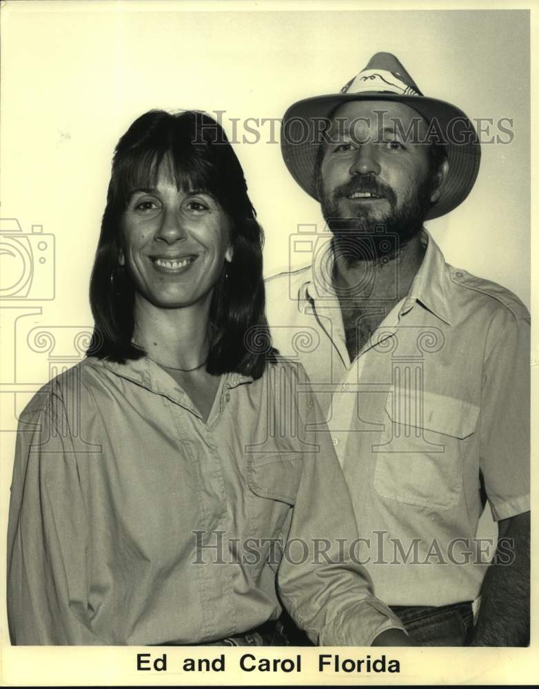 Entertainers Ed and Carol Florida - Historic Images