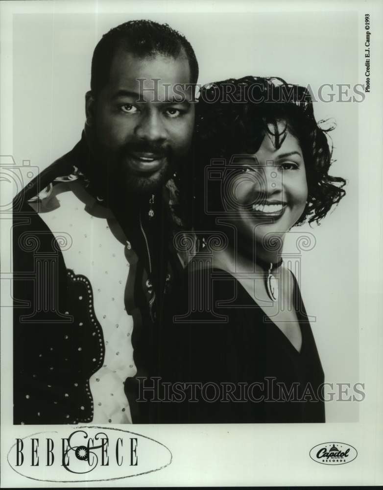 1993 Press Photo BeBe and CeCe, Musical Duo in portrait - sap10874- Historic Images