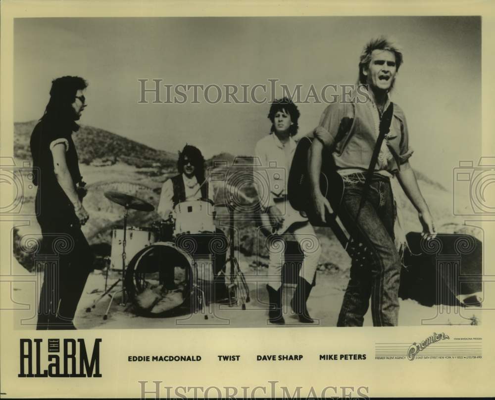 Members of Alarm rock band - Historic Images