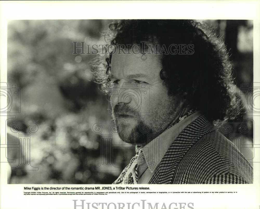 1993 Press Photo Mike Figgis is the director of the romantic drama &quot;Mr. Jones&quot;- Historic Images
