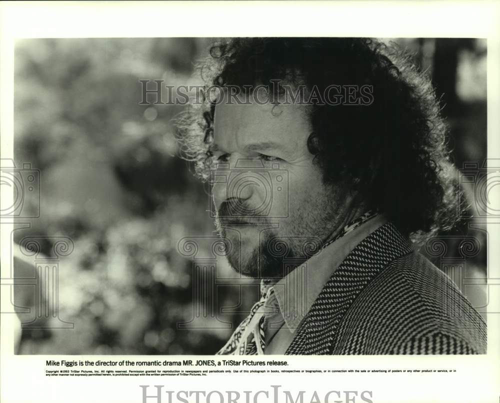 1993 Press Photo Mike Figgis is the director of the romantic drama "Mr. Jones"- Historic Images