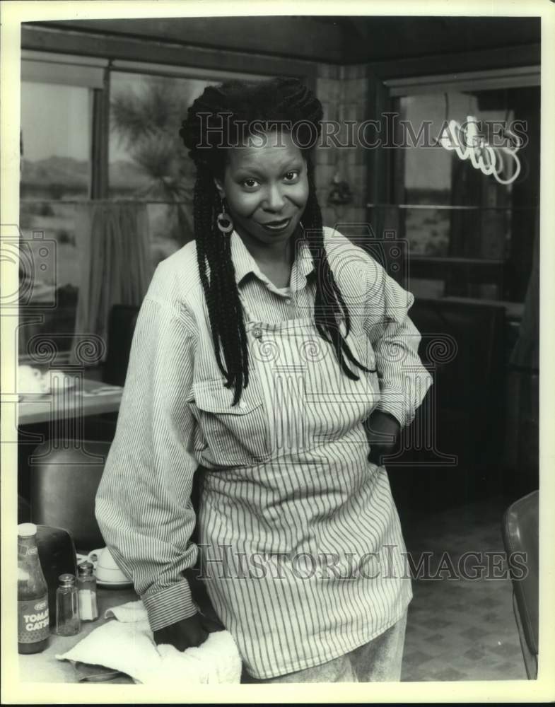 Press Photo Whoopi Goldberg stars on Bagdad Cafe, television series. - Historic Images