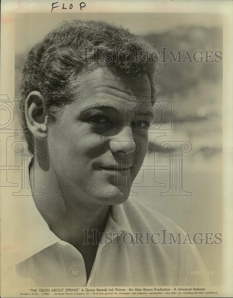 1965 Press Photo Actor James MacArthur in "The Truth about Spring" movie - Historic Images