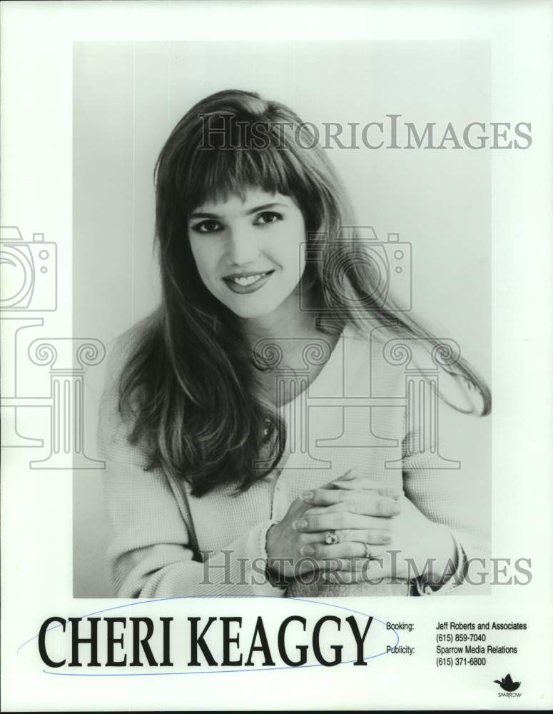 Press Photo Gospel Singer Cheri Keaggy - Historic Images