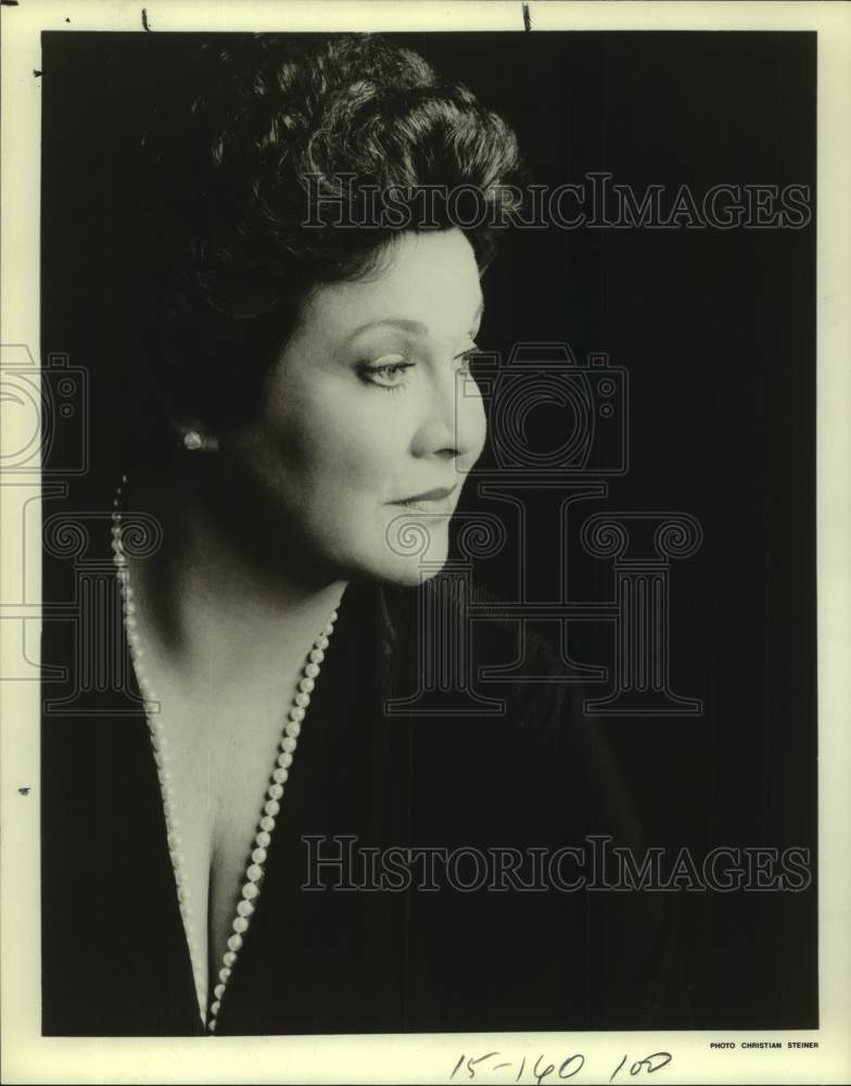 1984 Press Photo Marilyn Horne, singer, "Success is a fleeting thing"- Historic Images
