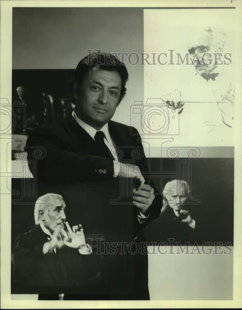 Zubin Mehta, Indian conductor of Western classical music. - Historic Images