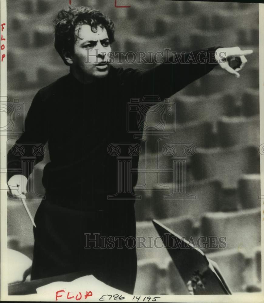 1979 Press Photo Zubin Mehta, Indian conductor of Western classical music.- Historic Images