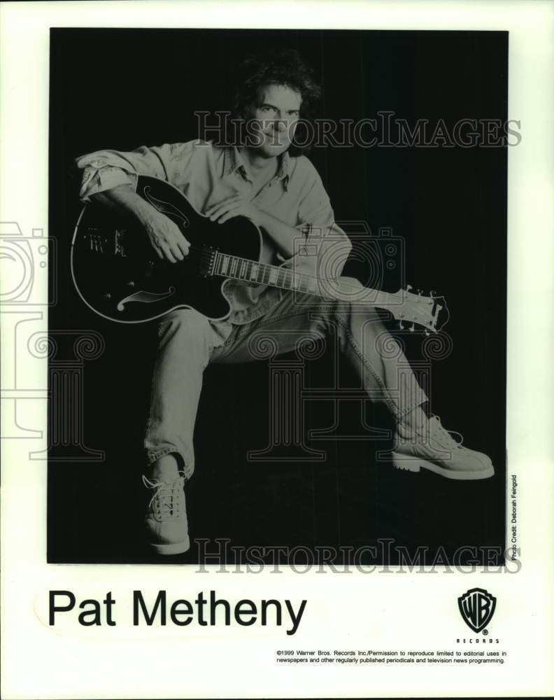 1999 Press Photo Pat Metheny, Musician - sap13258- Historic Images