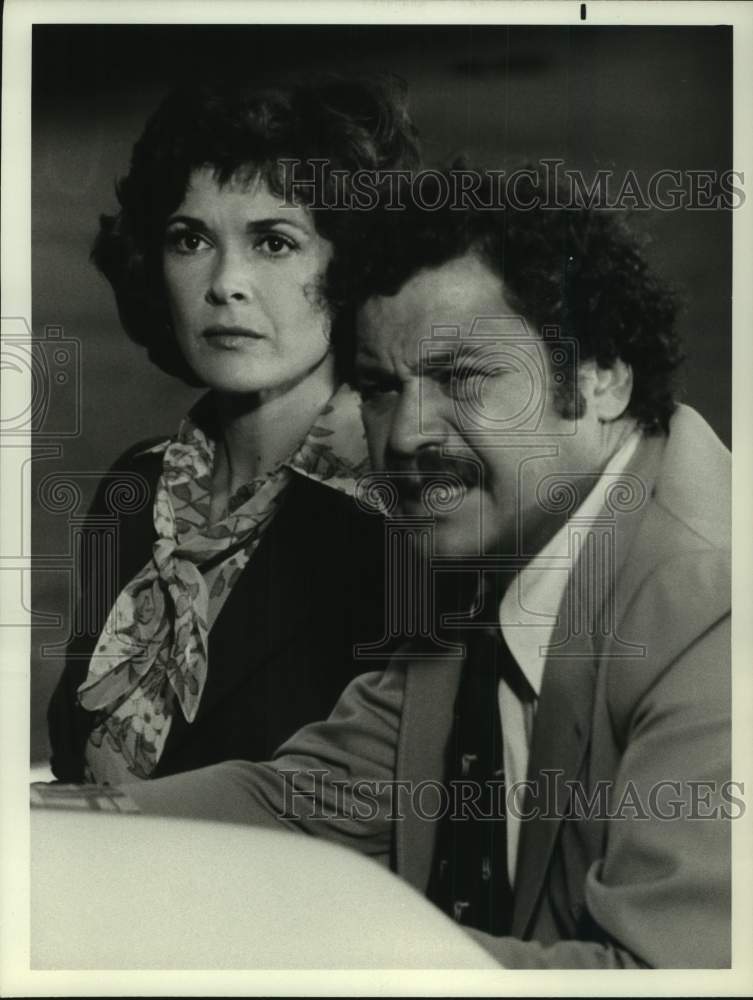 Press Photo Actor Art Metrano with Actress - Historic Images