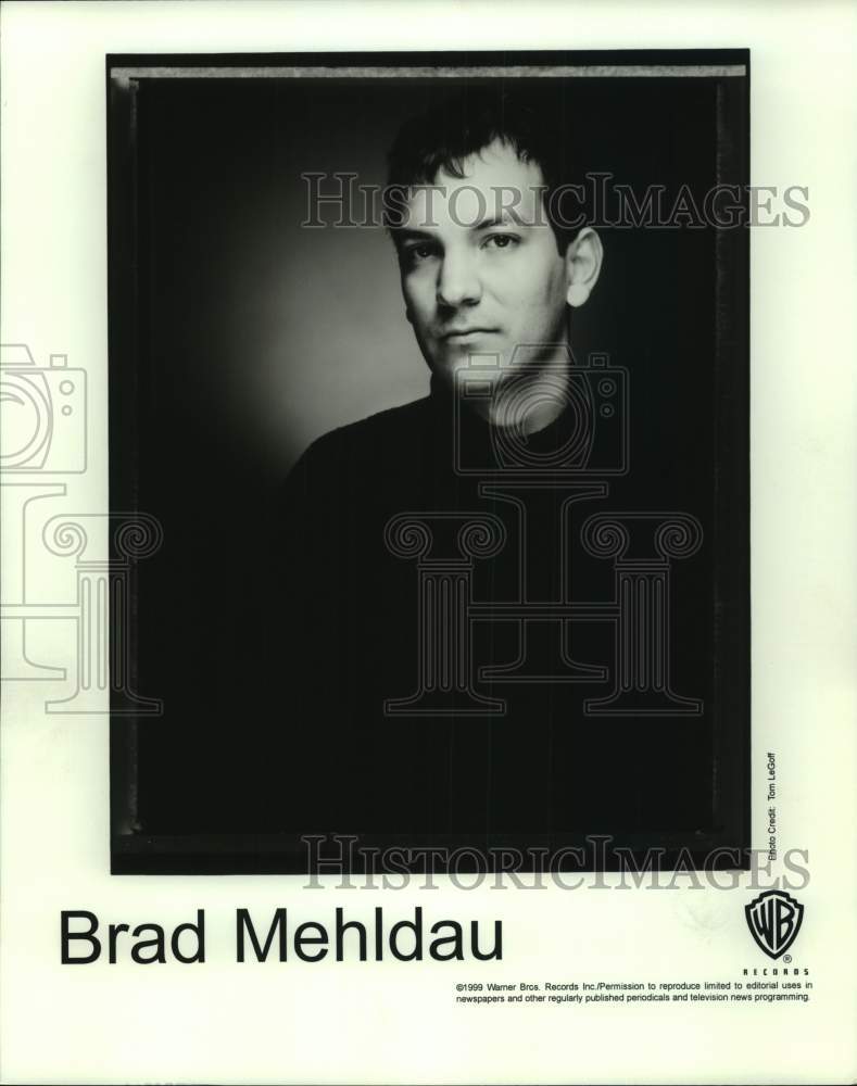 1999 Press Photo Jazz Pianist Brad Mehldau, Musician - sap13501- Historic Images