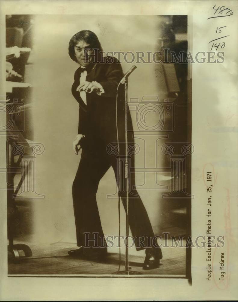 1971 Press Photo Actor Tug McGraw - Historic Images