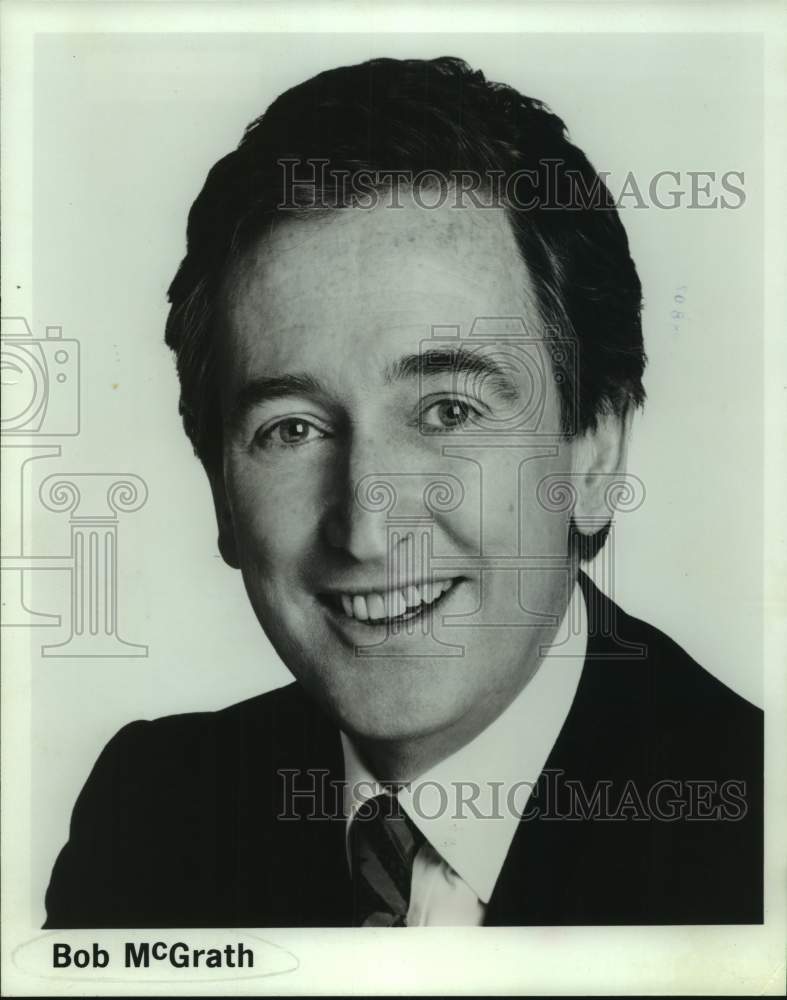 1988 Press Photo Bob McGrath, Singer in closeup - sap13516- Historic Images