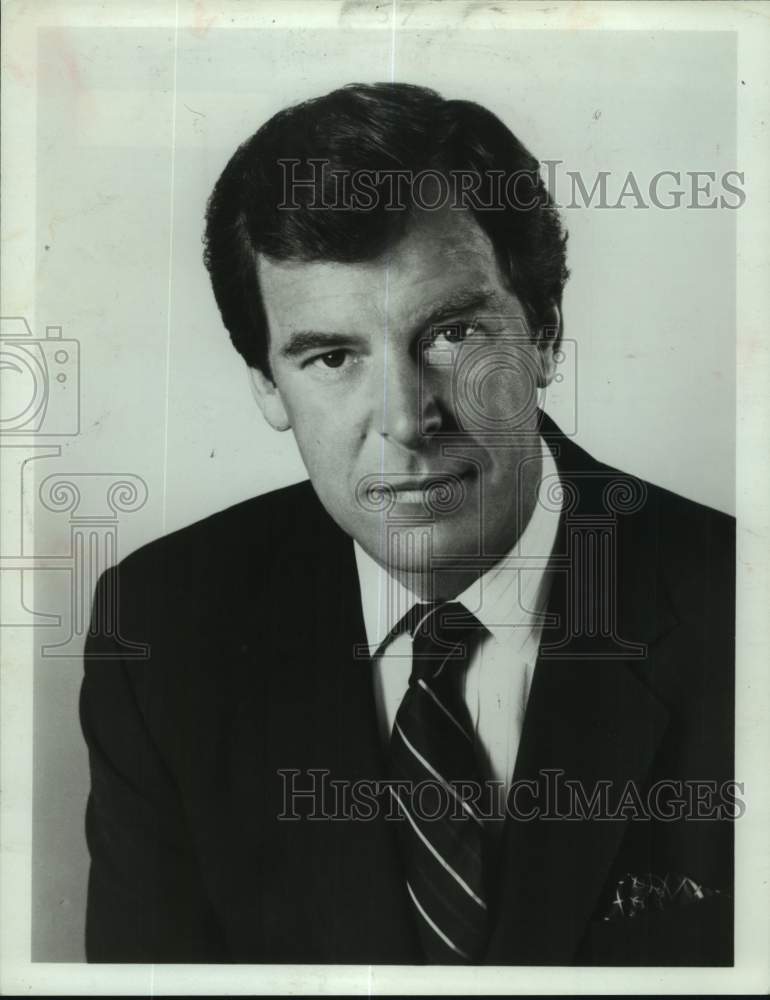 1987 Press Photo Peter Jennings, News Star - sap13717- Historic Images