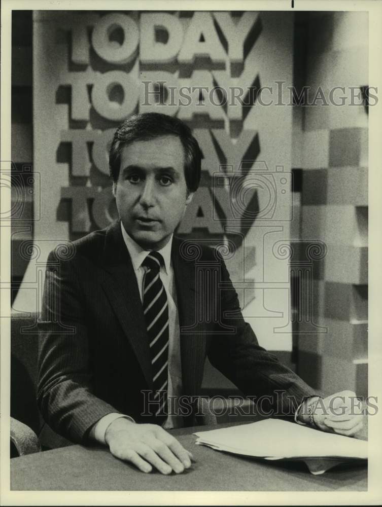 1983 Press Photo David Horowitz, Consumer Affairs Reporter for NBC-TV&#39;s &quot;Today&quot;- Historic Images