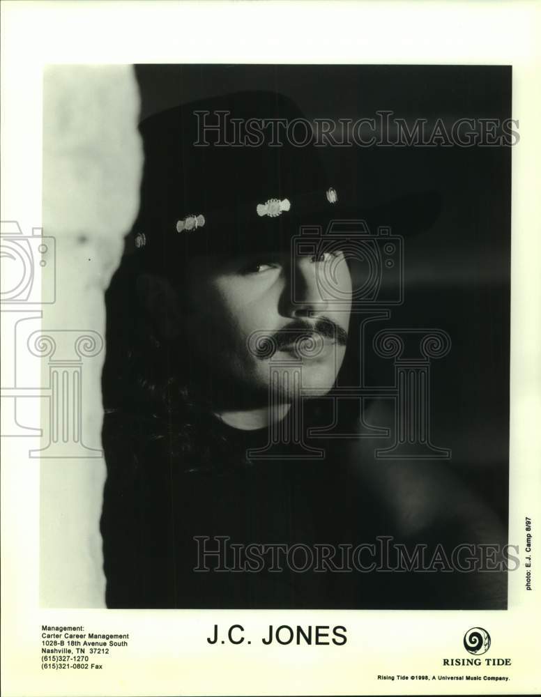 1997 Press Photo Musician J.C. Jones - sap15177- Historic Images