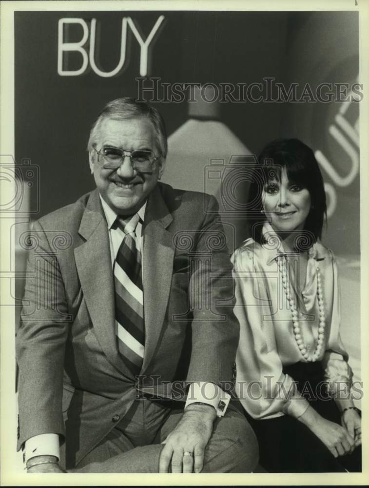 1984 Press Photo Ed McMahon and Joyce De Witt host NBC special on Television- Historic Images