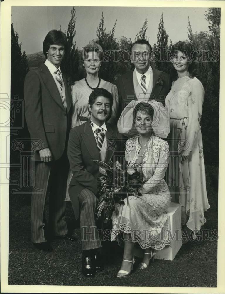 1981 Press Photo Actors Bill Hayes, Susan Seaforth Hayes in "Days of Our Lives"- Historic Images