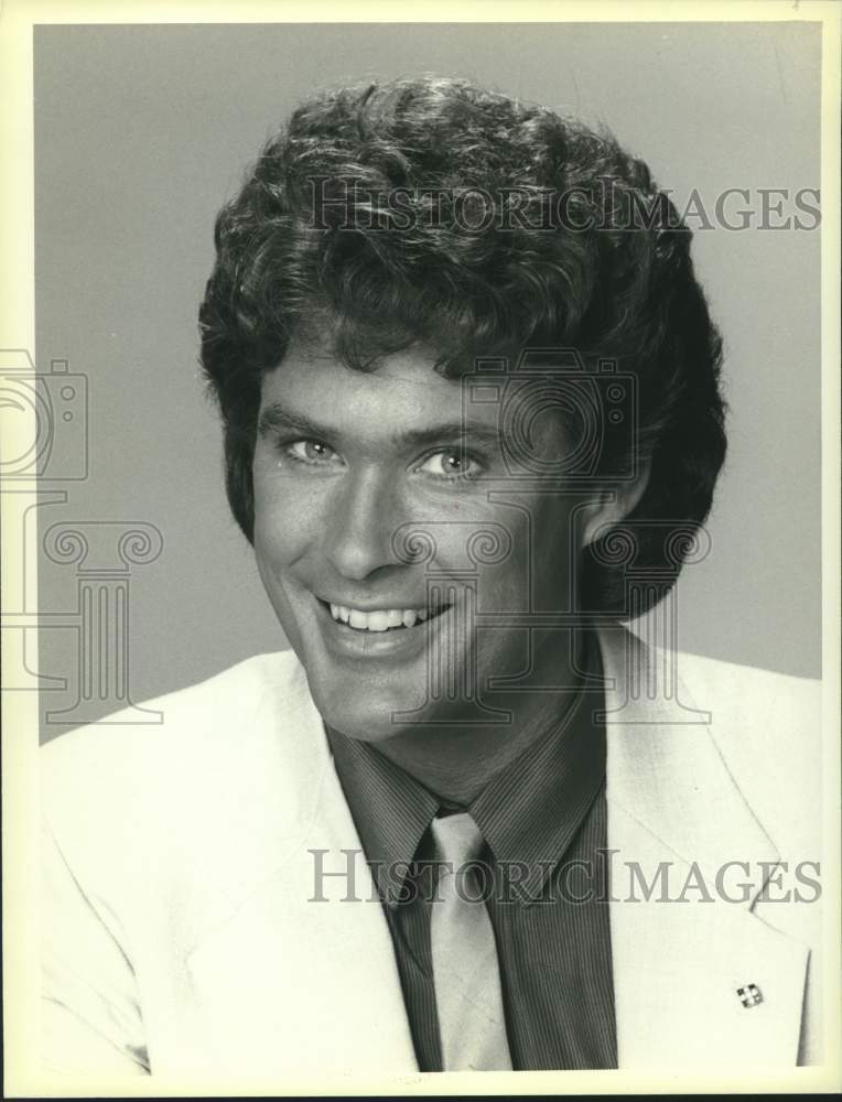 1984 Press Photo David Hasselhoff stars in The Cartier Affair, on NBC.- Historic Images