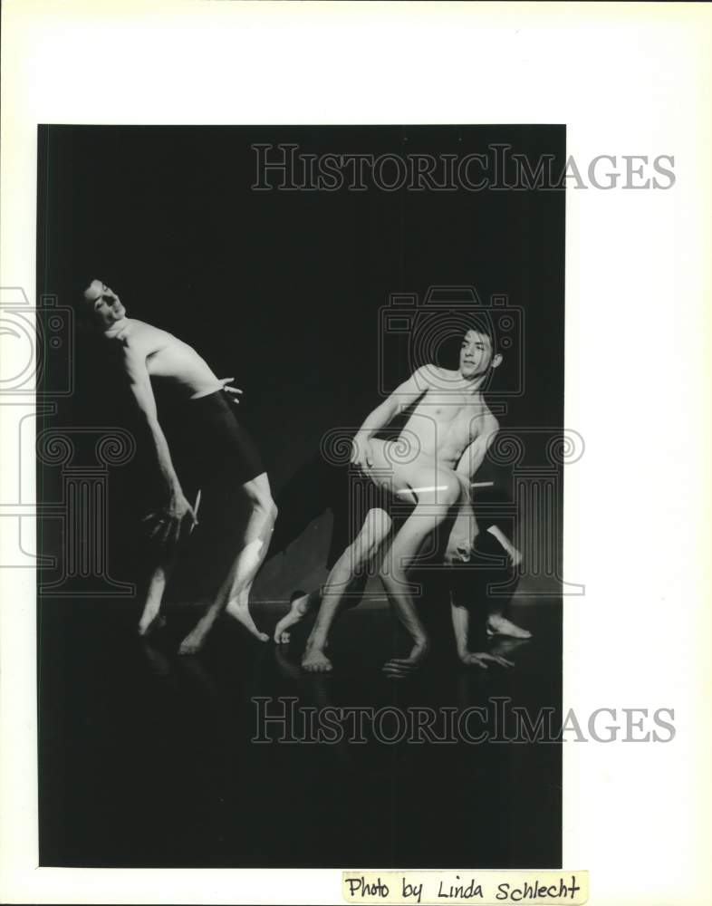 1990 Press Photo Members of the Jump-Start Performance Company. - sap16341- Historic Images