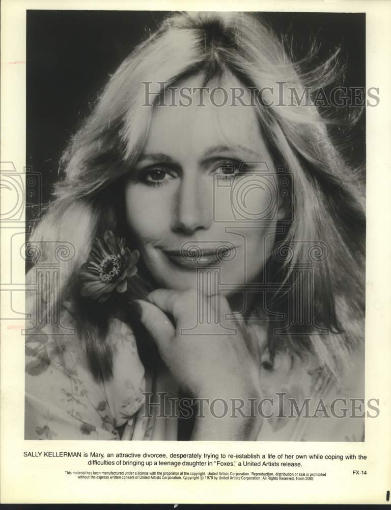 1979 Press Photo Actress Sally Kellerman in "Foxes" movie - sap16527- Historic Images