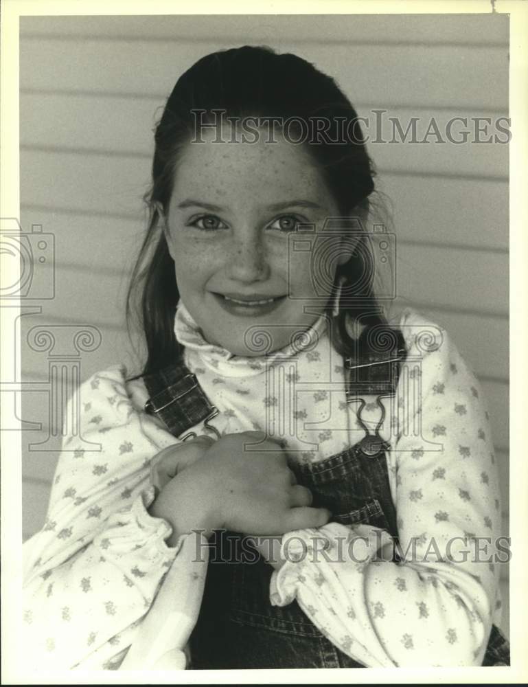 1986 Press Photo Actress Keri Houlihan in &quot;Our House&quot; on NBC Television- Historic Images