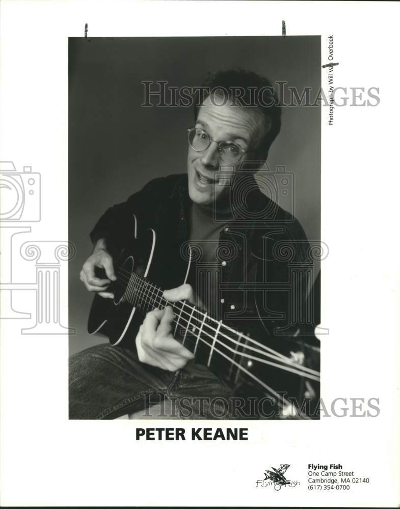 1997 Press Photo Peter Keane, American blues and folk musician. - sap16730- Historic Images