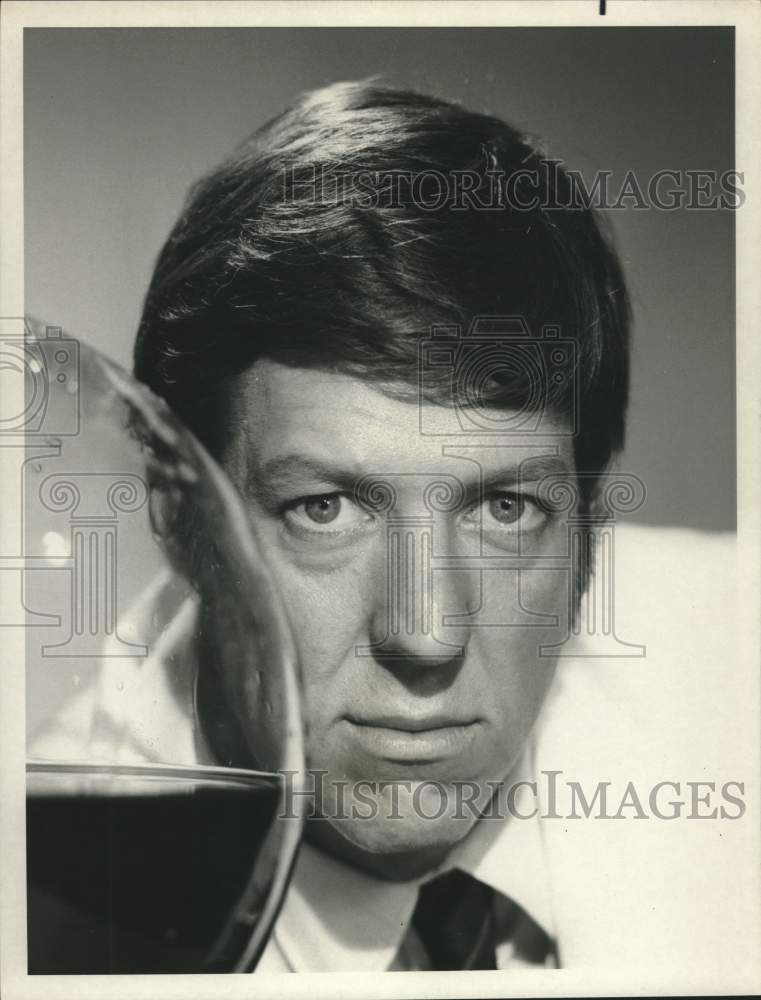 Press Photo Entertainer David Hartman in closeup - Historic Images