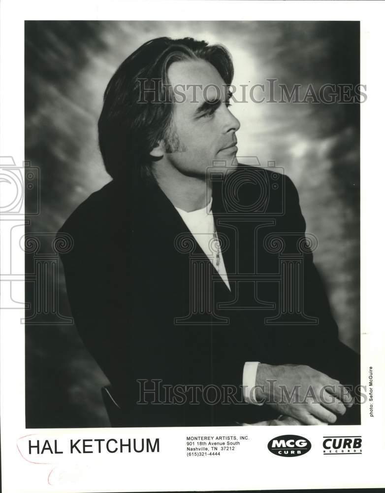 1996 Press Photo Singer Hal Ketchum - sap17928- Historic Images