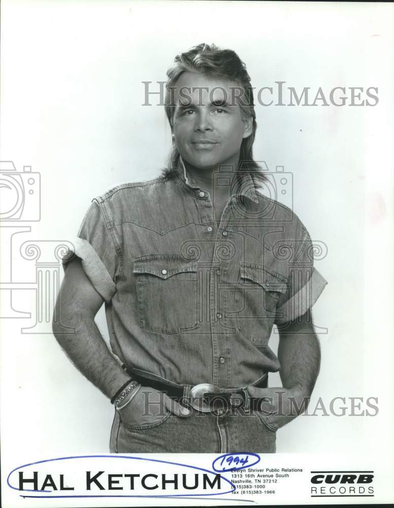 1994 Press Photo Hal Ketchum, Singer - sap17929- Historic Images