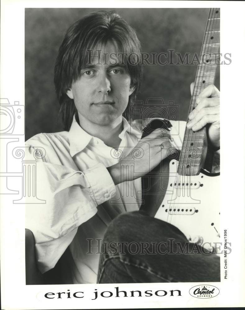 1996 Press Photo Eric Johnson, Austin Guitarist Musician - sap18124 ...