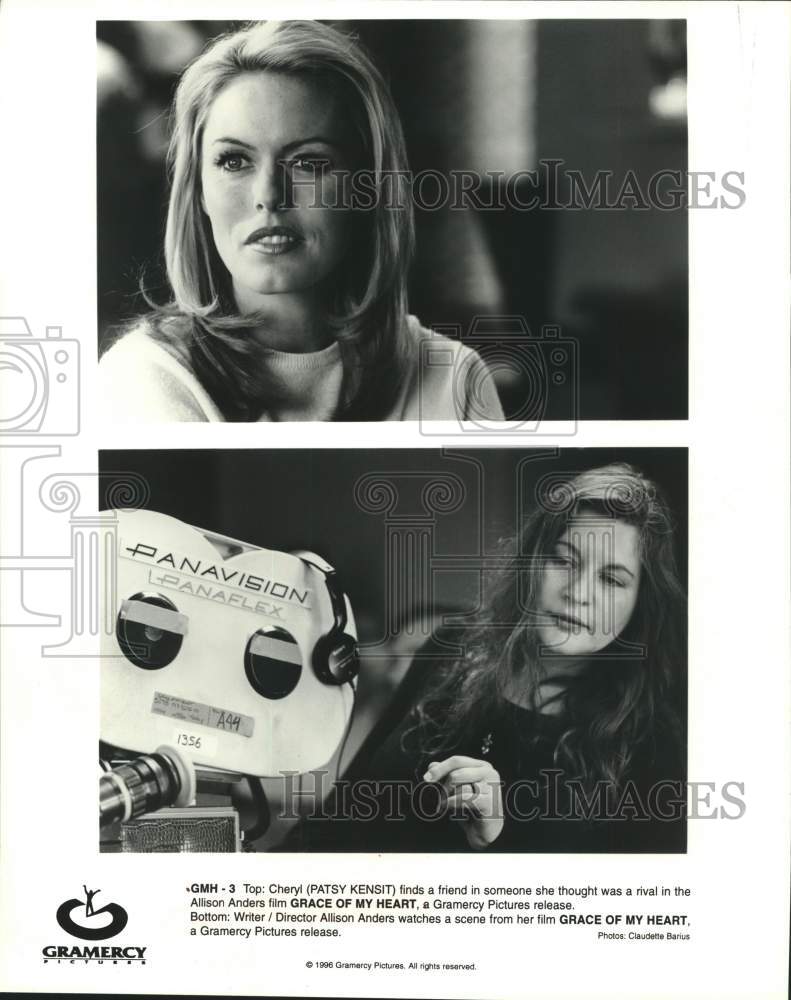 1996 Press Photo Actress Patsy Kensit and Director of "Grace Of My Heart"- Historic Images