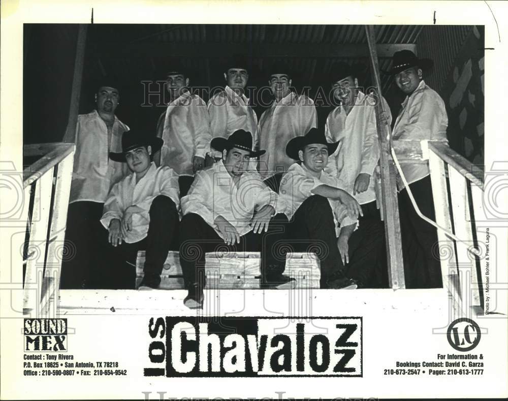 1999 Press Photo Musical Group Los Chavalozz - sap18279- Historic Images