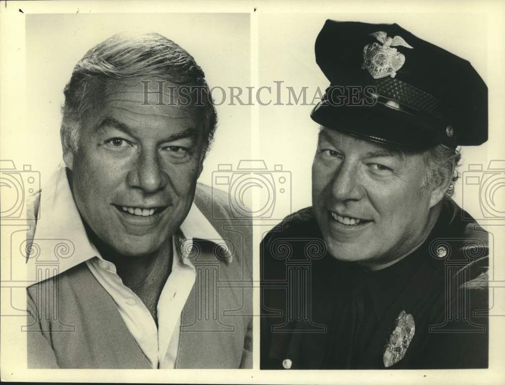 Actor George Kennedy in closeup portraits - Historic Images