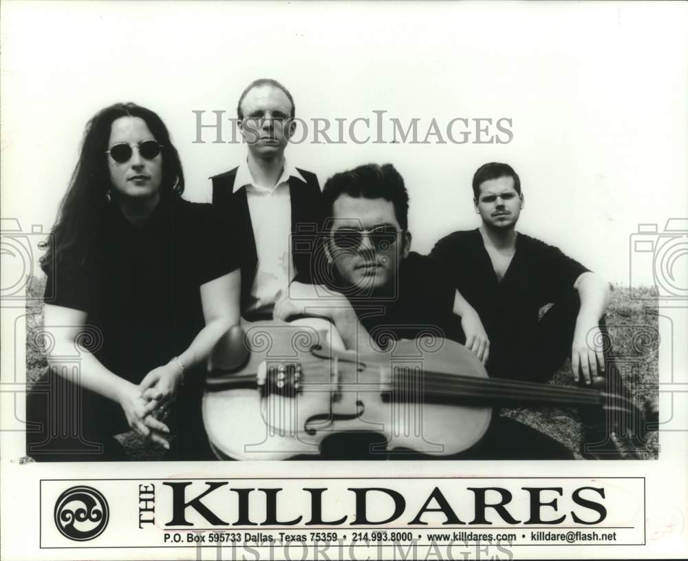 1998 Press Photo Members of The Killdares celtic rock band, a - sap18474- Historic Images