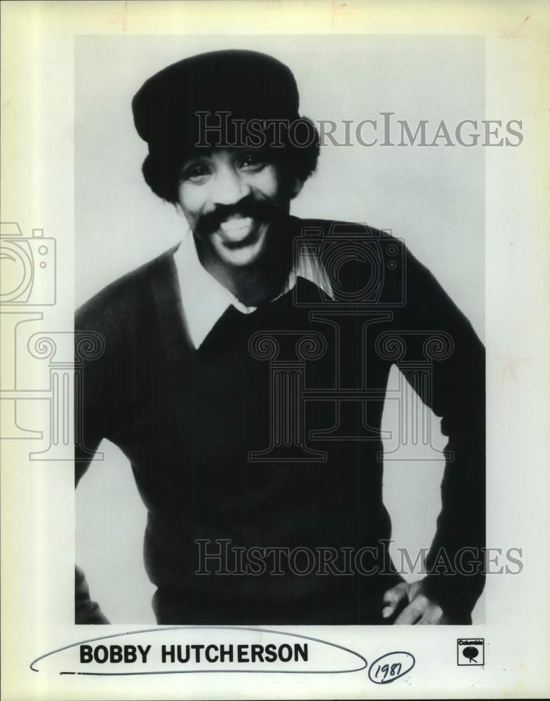 1987 Press Photo Musician Bobby Hutcherson - sap18886- Historic Images